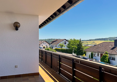 Loggia u.Schiebetür Wohnzimmer