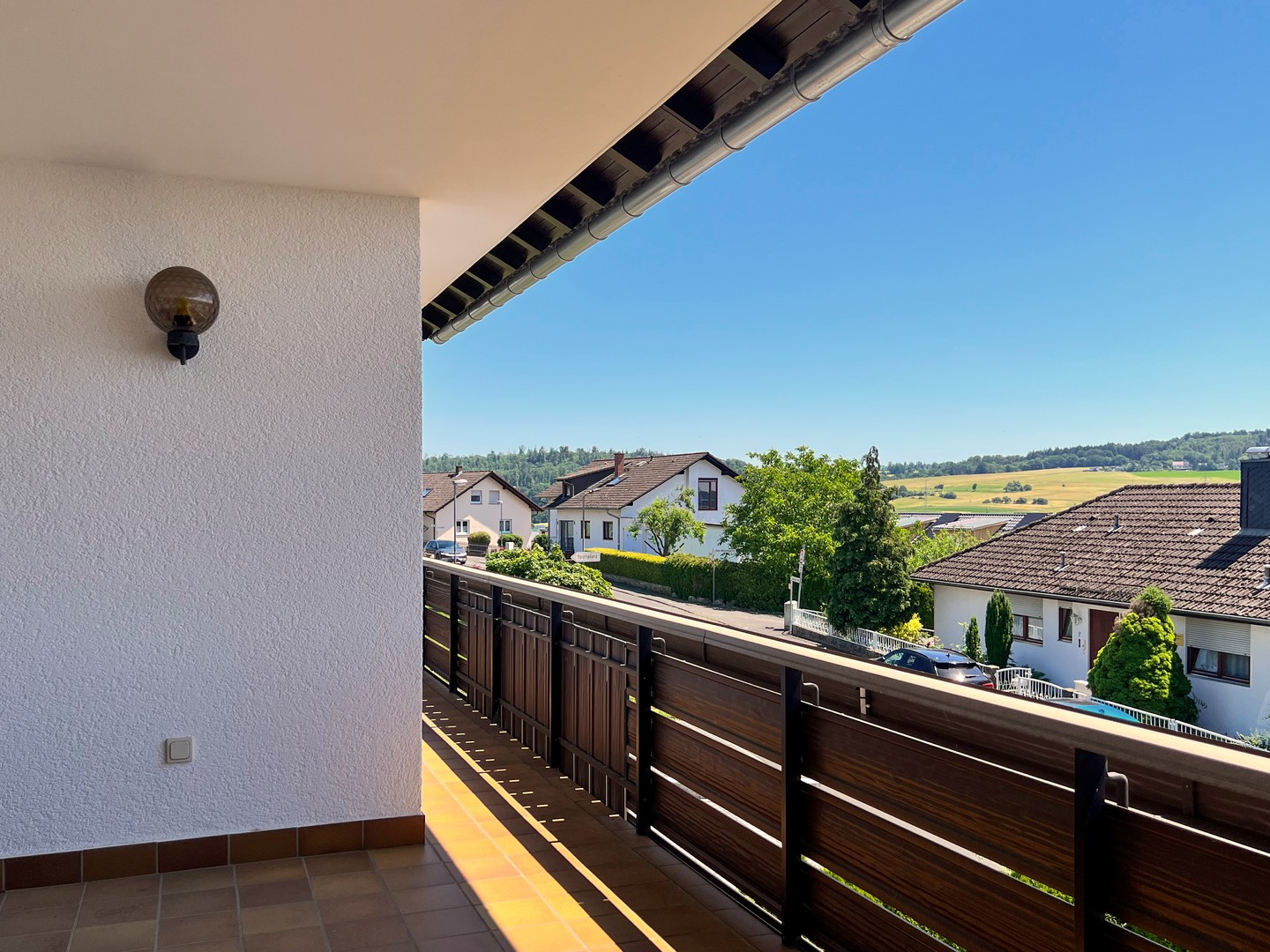 Loggia u.Schiebetür Wohnzimmer
