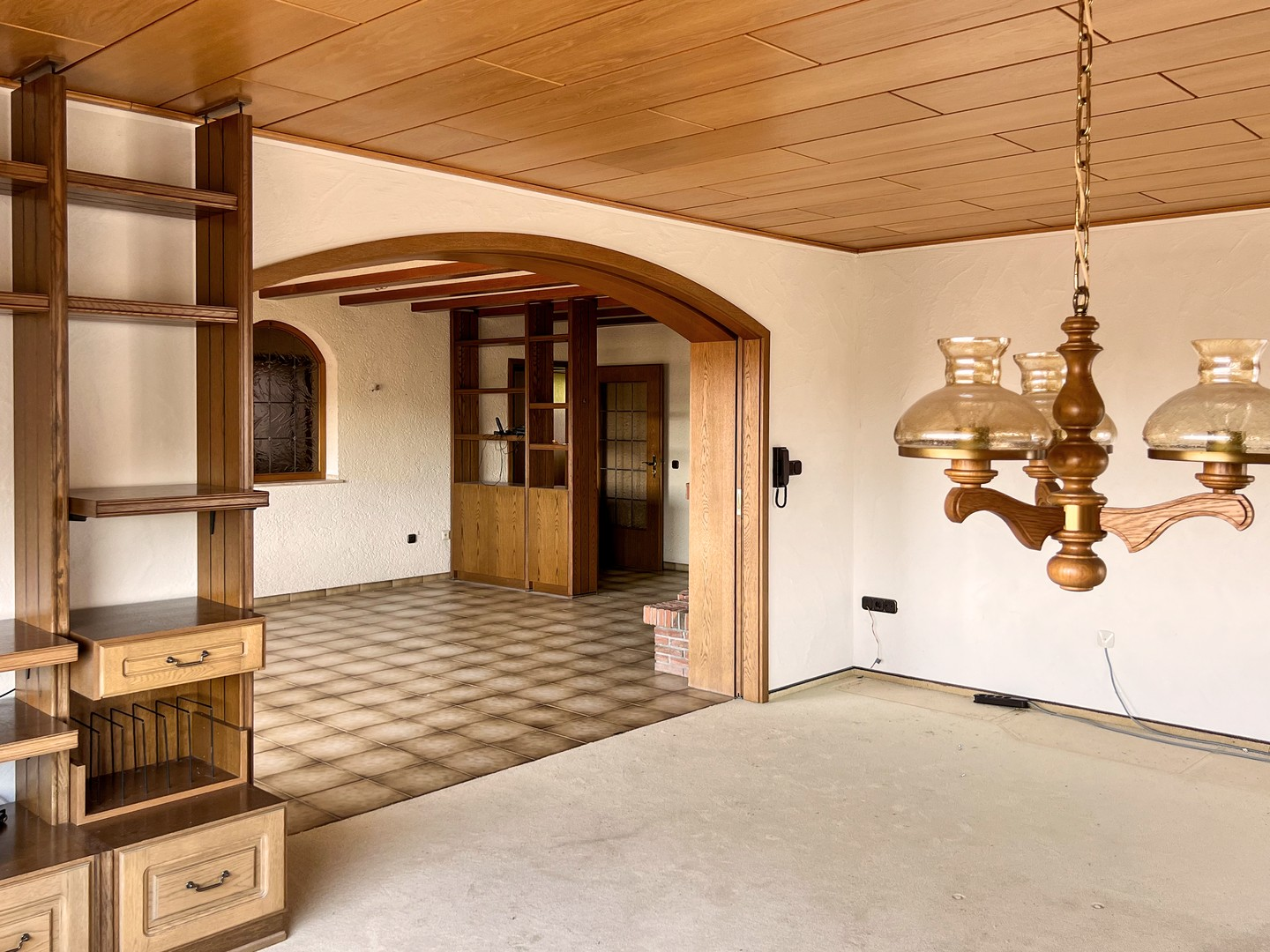 Blick ins Esszimmer