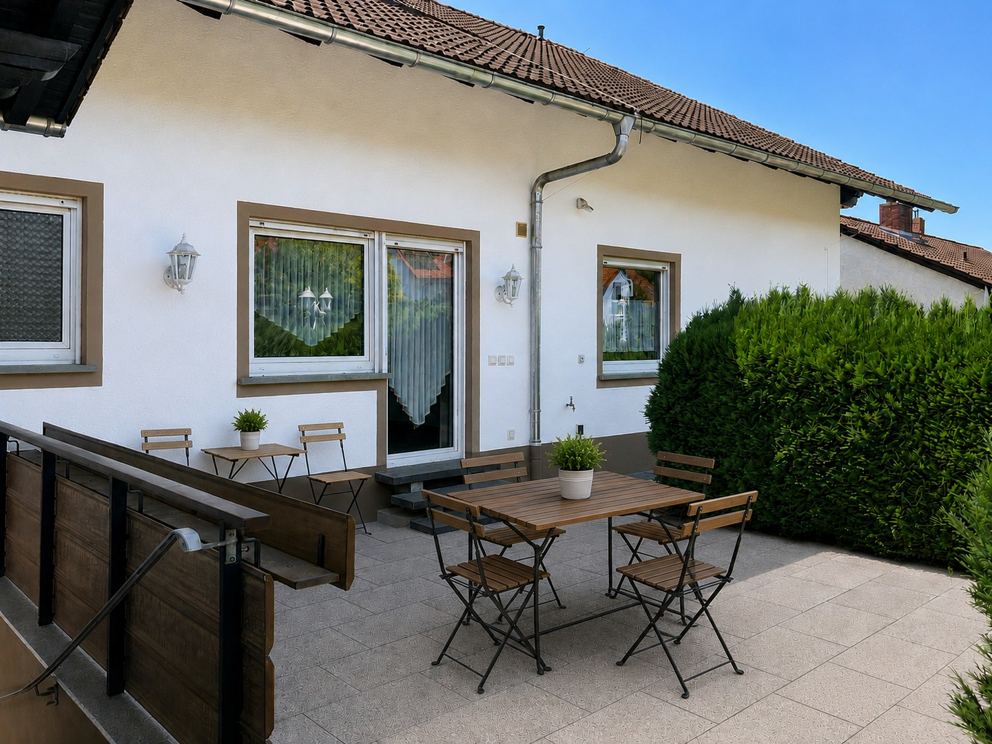 Terrasse zum Garten