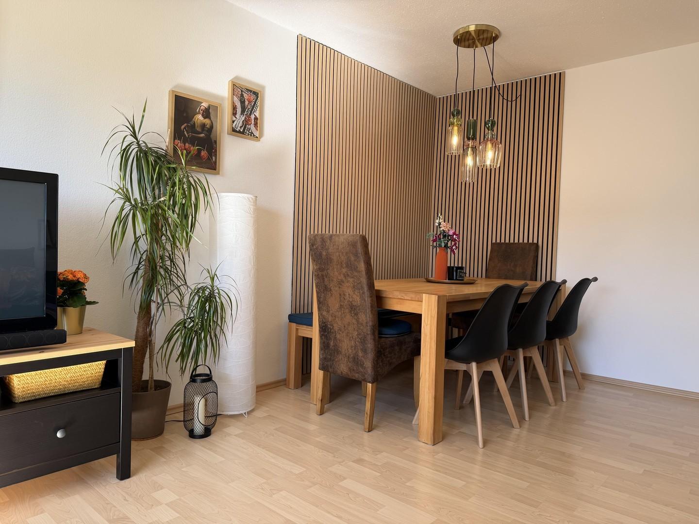 Wohnzimmer-Essecke