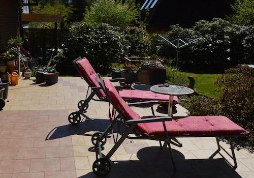 Terrasse zum entspannen