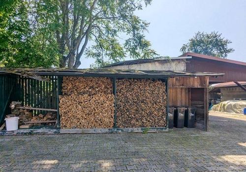 Holzlager