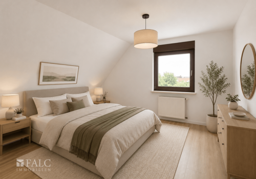 Schlafzimmer virtualisiert