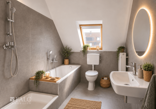 Badezimmer virtualisiert