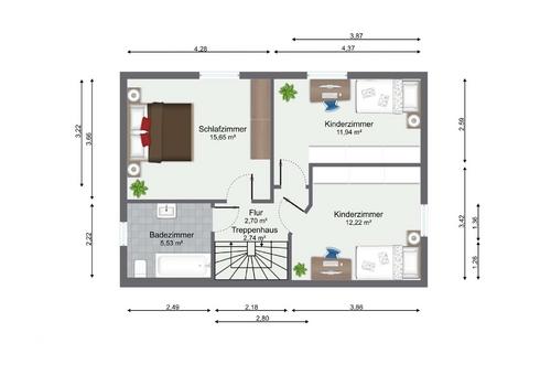 Grundriss Dachgeschoss