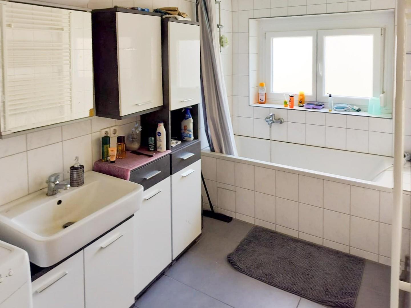 Tageslicht-Badezimmer