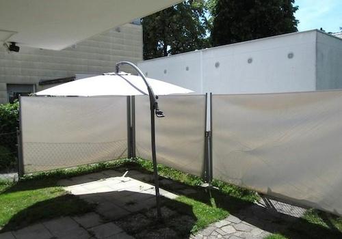 Sichtschutz auf der Terrasse