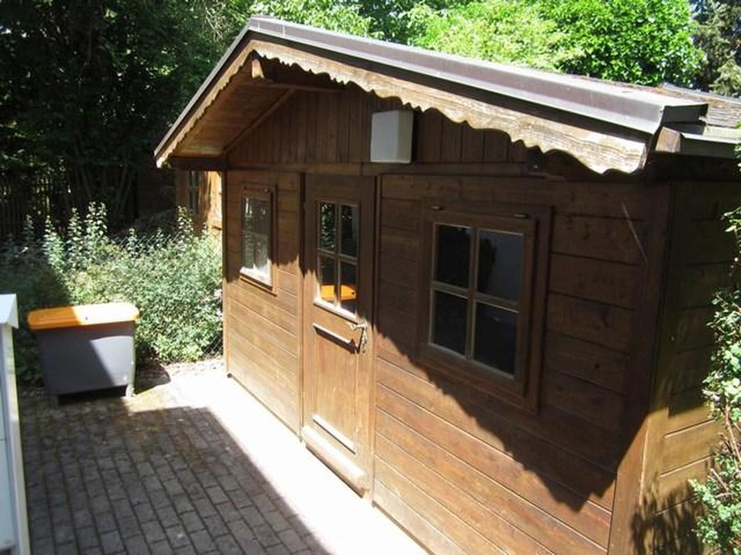 Gemeinschaftliche Fahrradhütte
