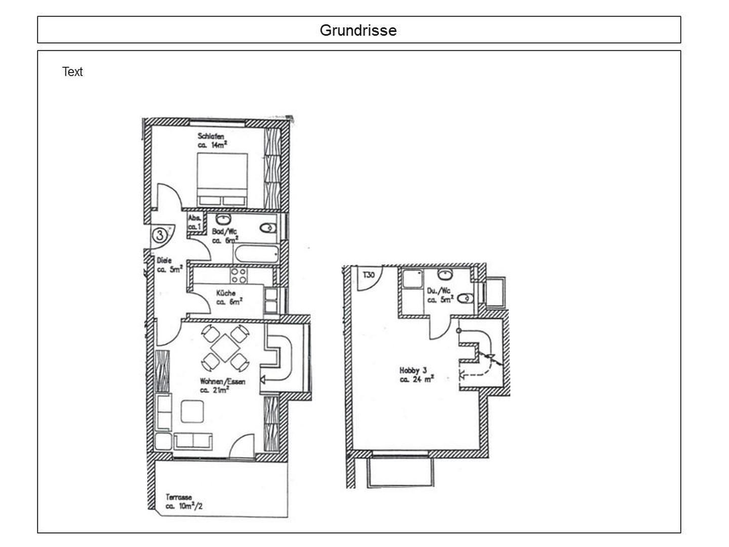 Detaillierter Grundriss