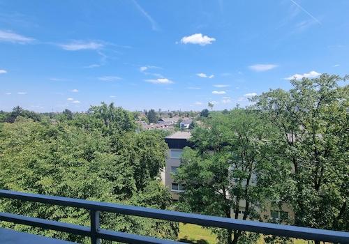 Ausblick vom Balkon