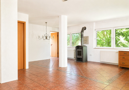 Wohnzimmer, Wohnung A