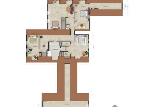 Grundriss 1e Obergeschoss