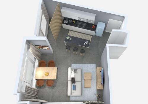 Wohn- und Esszimmer