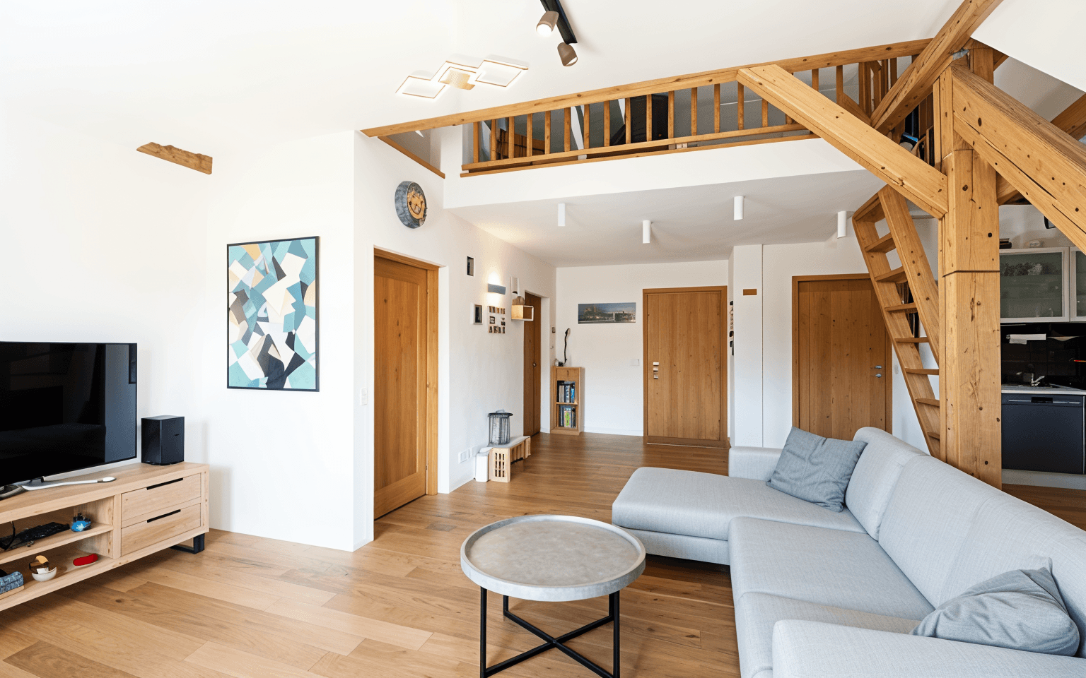 DG - Wohnzimmer mit Galerie