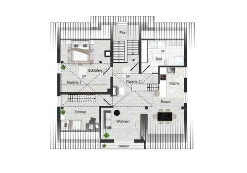 Grundriss DG
