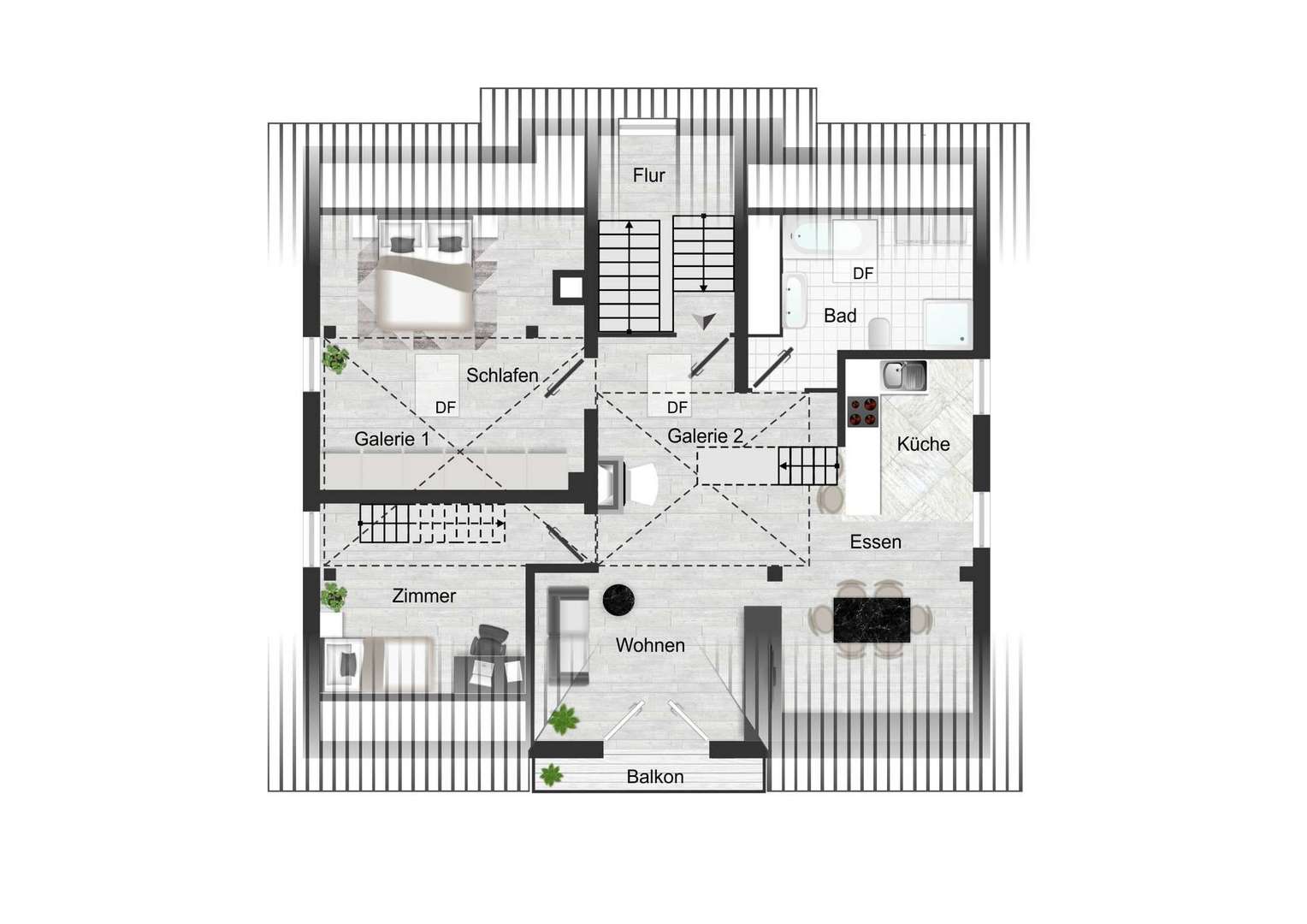 Grundriss DG