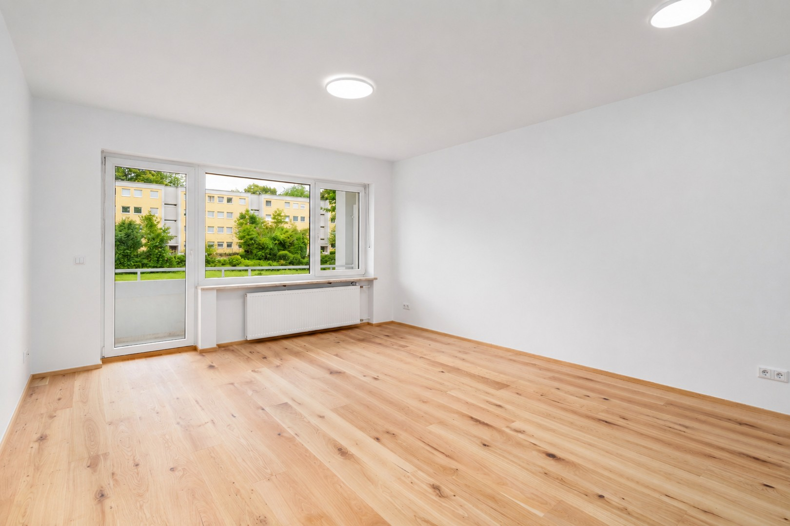 Wohnzimmer ins Grüne