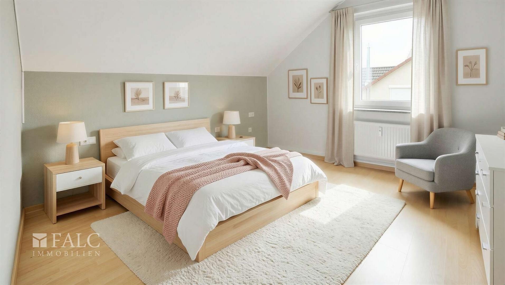 Schlafzimmer - (KI generiert)