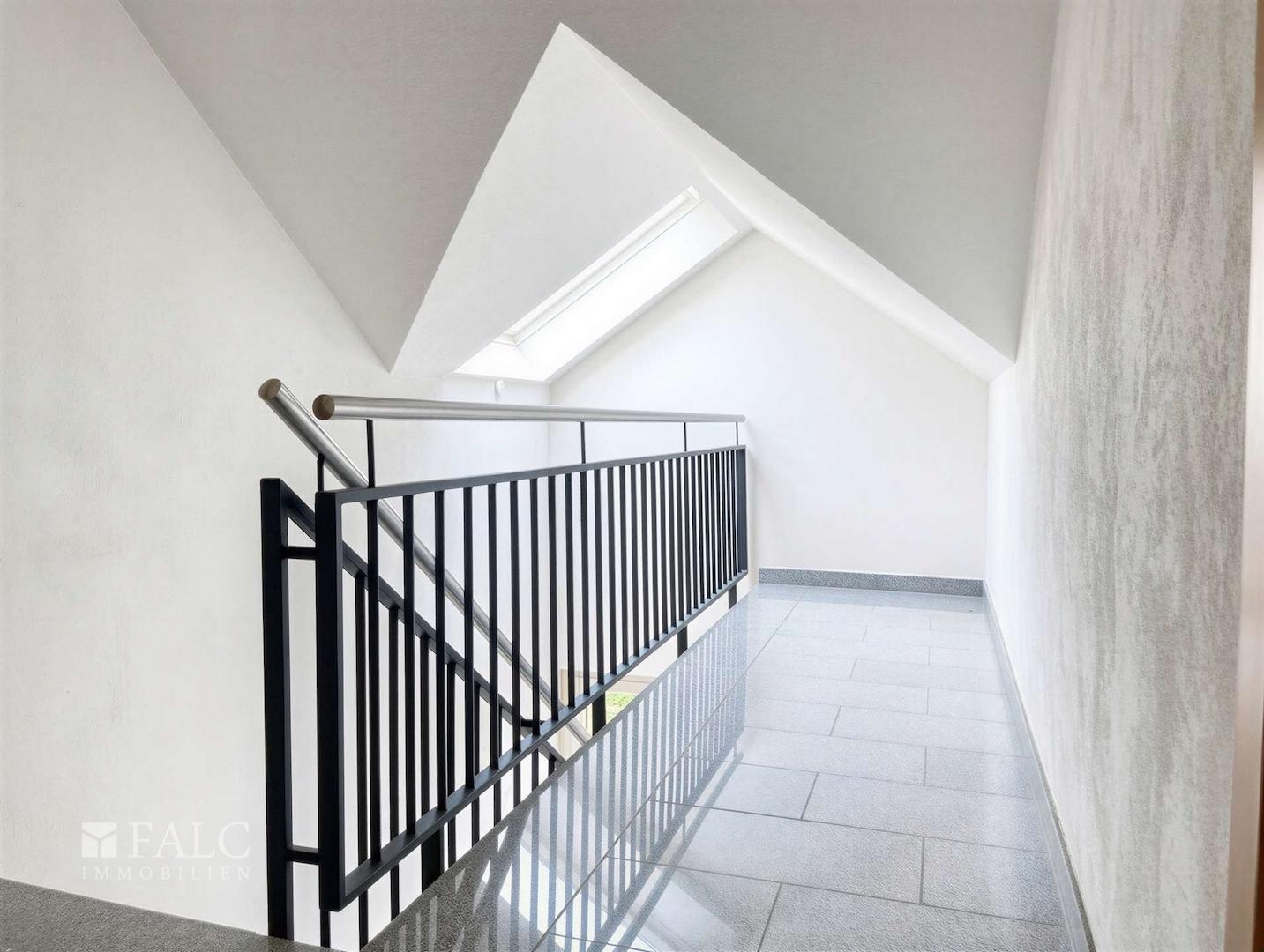 Abstellfläche vor der Wohnung