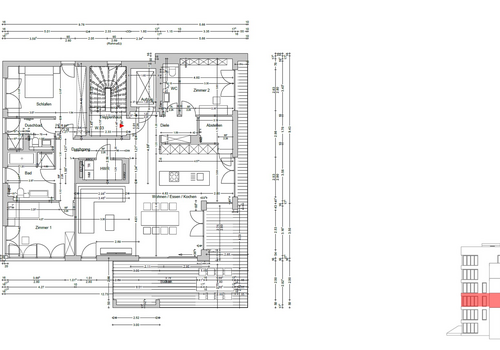 Grundriss und Lage der Wohnung