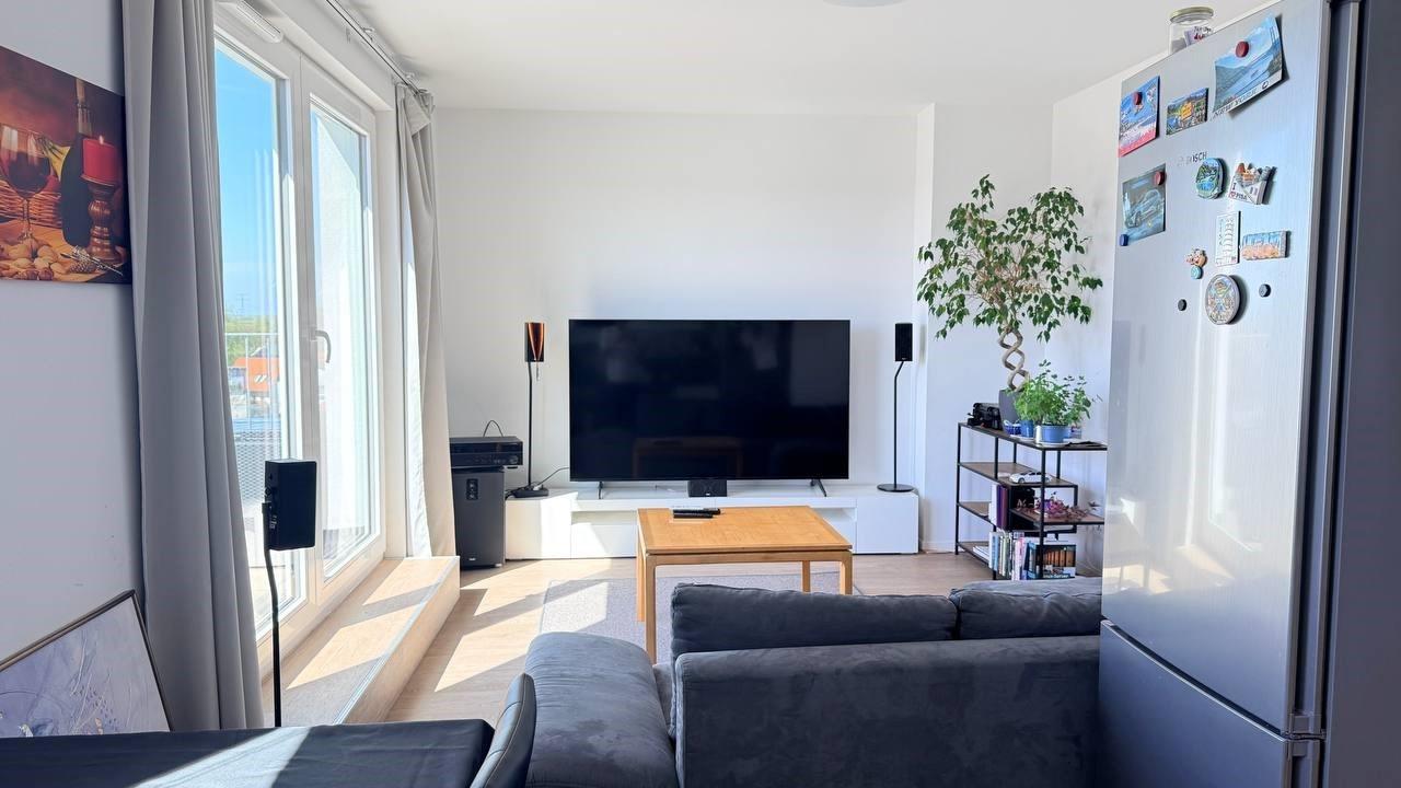 Wohnzimmer mit Terrassenzugang