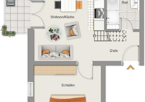 Grundriss Dachgeschoss