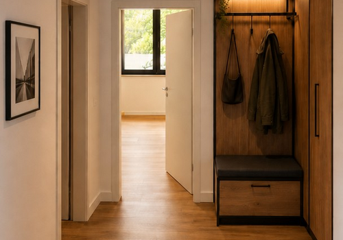 Visualisierung Flur/Garderobe