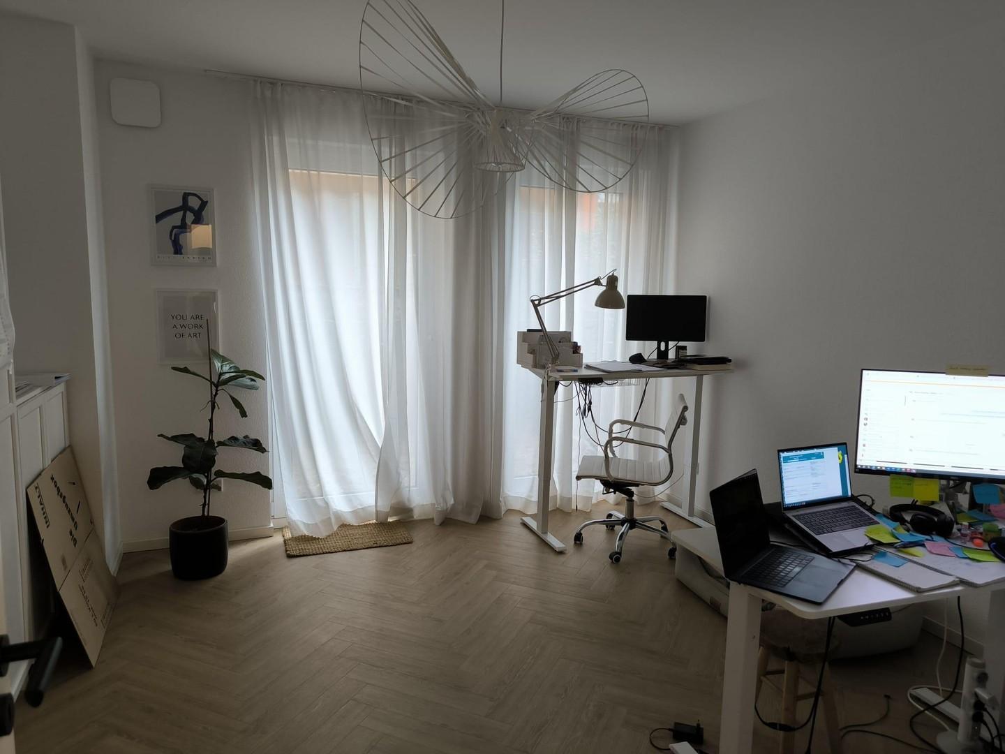 Arbeitszimmer im Erdgeschoss