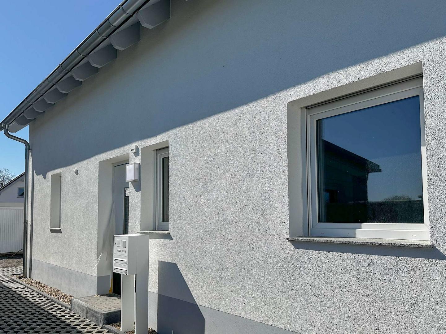 Hauseingang - Musterhaus 