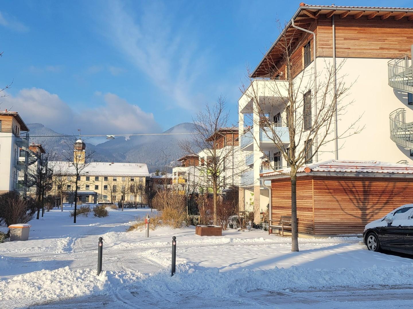 Umfeld im Winter