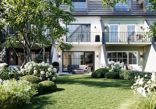 Gartenansicht Haus