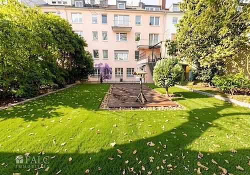 Garten Hinterhausseite