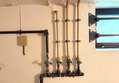 Die Wasserleitungen