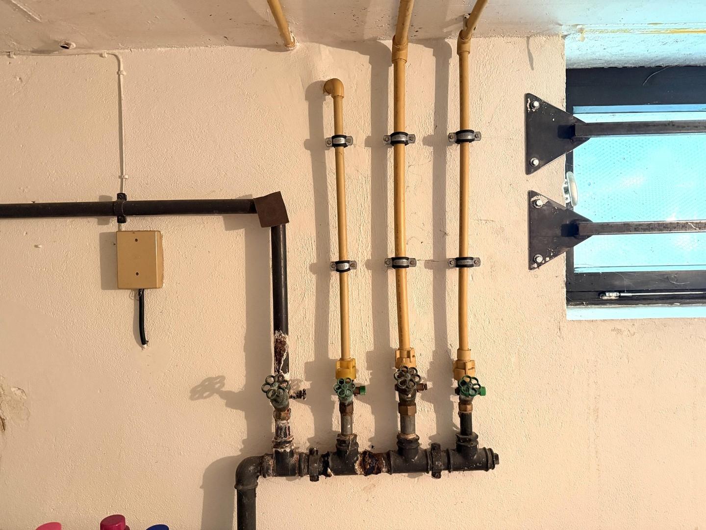 Die Wasserleitungen