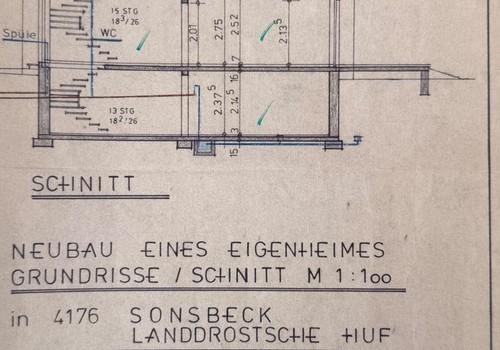 Der Gebäudeschnitt