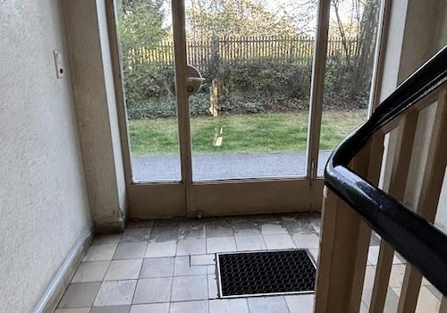 Ausgang nach hinten
