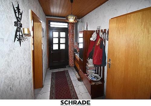 Hier empfangen wir die Gäste...
