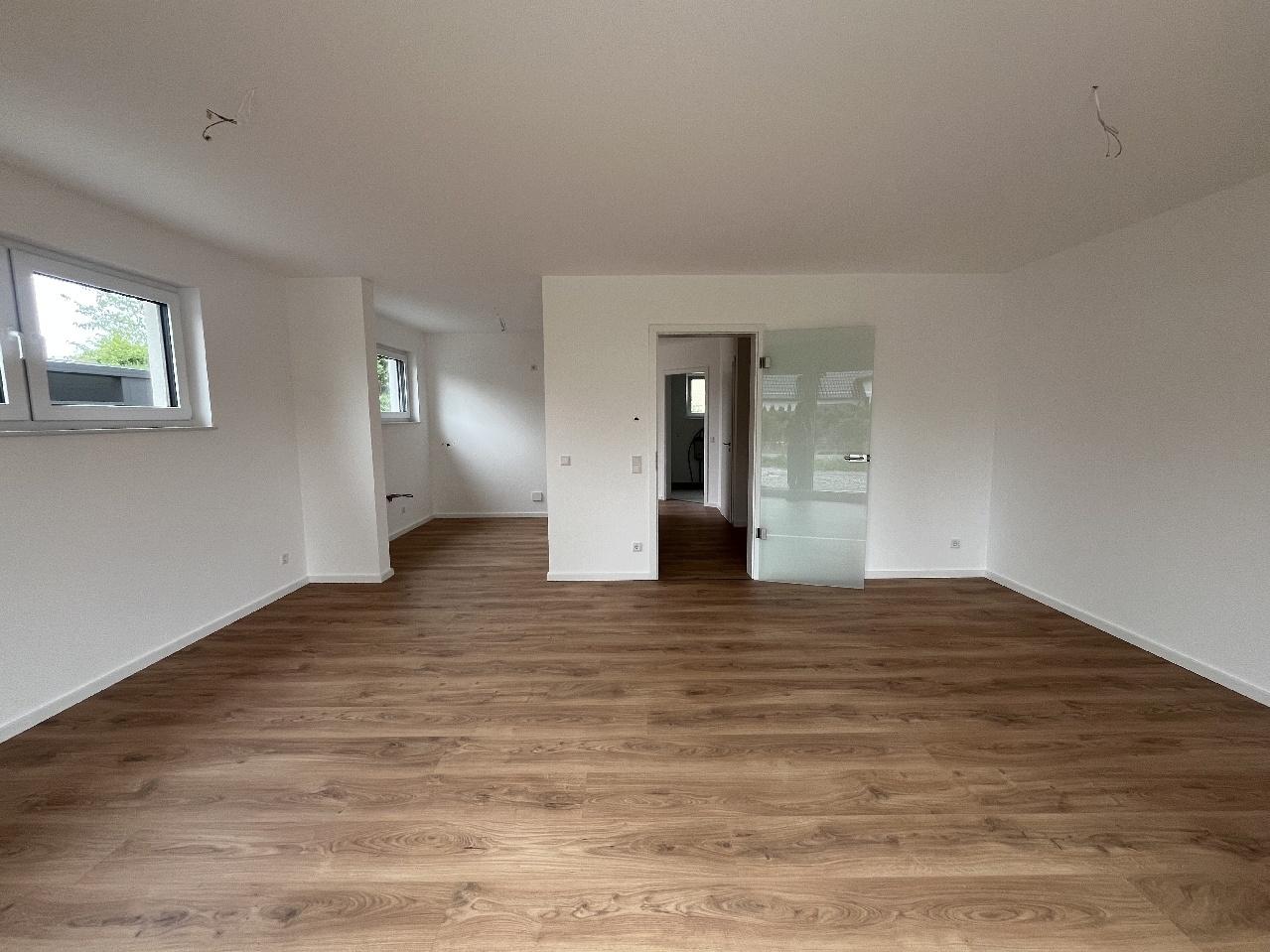 Wohnzimmer mit Küche