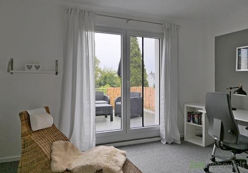 Blick zum Dachbalkon