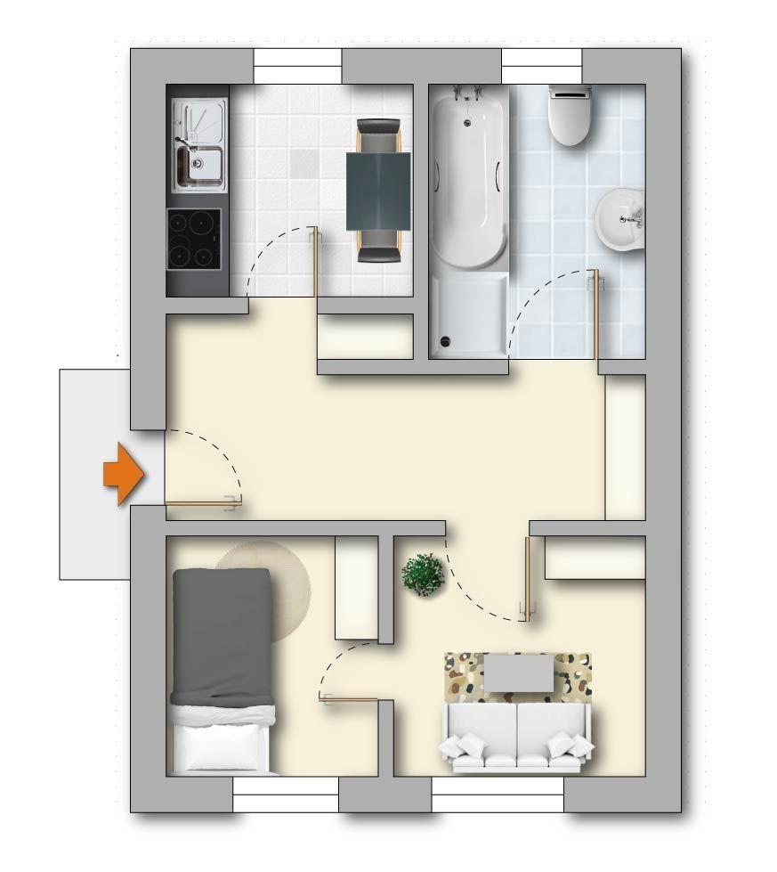 Grundriss (Beispiel)