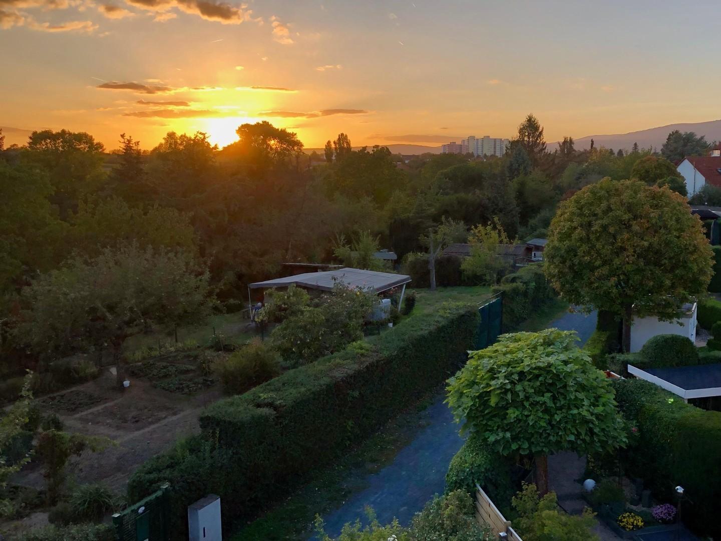 Sonnenuntergang Gaube