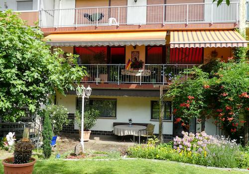 Gartenansicht Haus