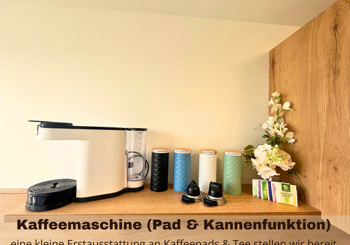 Küche-selbst Kaffeepads vorhan
