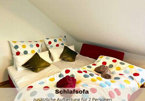 Option: SchlafCouch im WohnZi