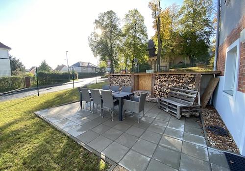 Außenterrasse zum Partykeller