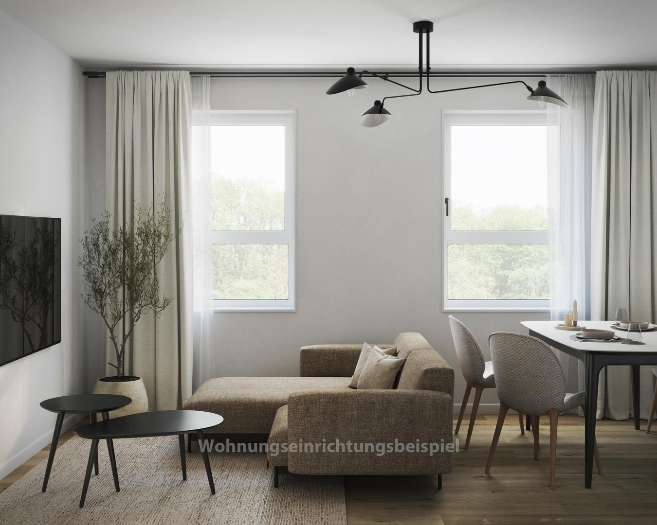 Wohnzimmer als Beispiel