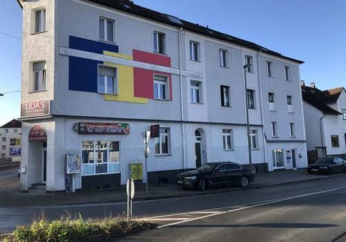 Hausansicht Straße