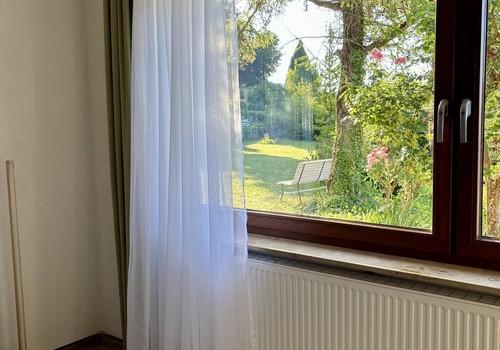 SZ: Morgensonne und Garten