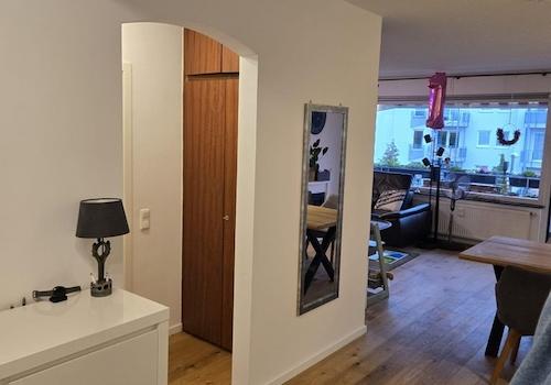 Blick aus Richtung Eingangstür